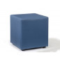 POUF FLYN PVC BLEU