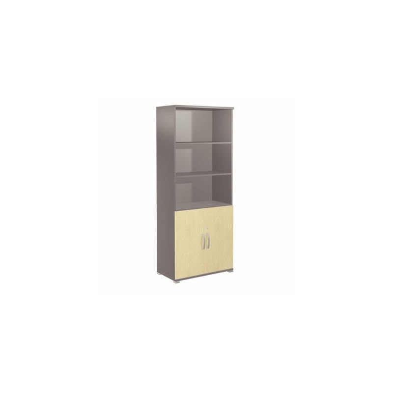 MEUBLE HT 2 PORTES BASSES ANT/HETRE