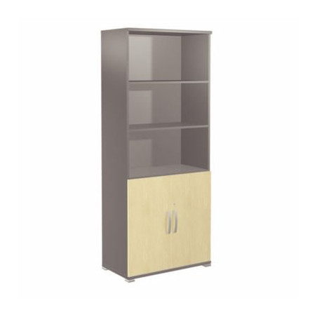 MEUBLE HT 2 PORTES BASSES ANT/HETRE