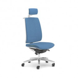 SIEGE TARAH BLANC ALU ASSISE BLEU TETPM