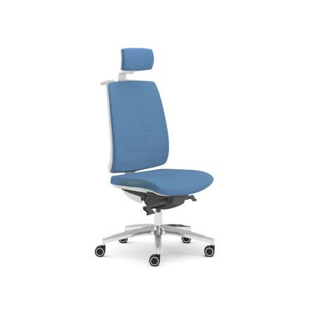 SIEGE TARAH BLANC ALU ASSISE BLEU TETPM