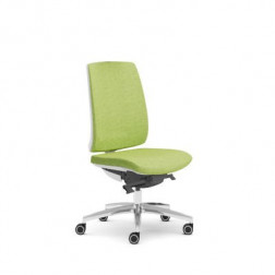 SIEGE TARAH BLANC ALU ASSISE VERT