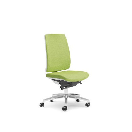 SIEGE TARAH BLANC ALU ASSISE VERT