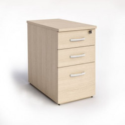 CAISSON HTEUR BUREAU WOOD 3T CHENE