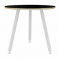 TABLE RONDE HALDEN 80CM NR BD CH PDS BL