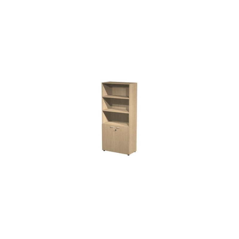 ARMOIRE PT BASSES H200CM WOOD CHENE