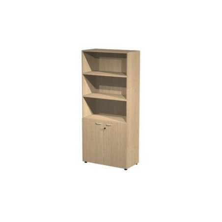 ARMOIRE PT BASSES H200CM WOOD CHENE