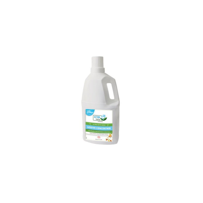 LESSIVE LIQUIDE ACTION VERTE AMANDE 5L