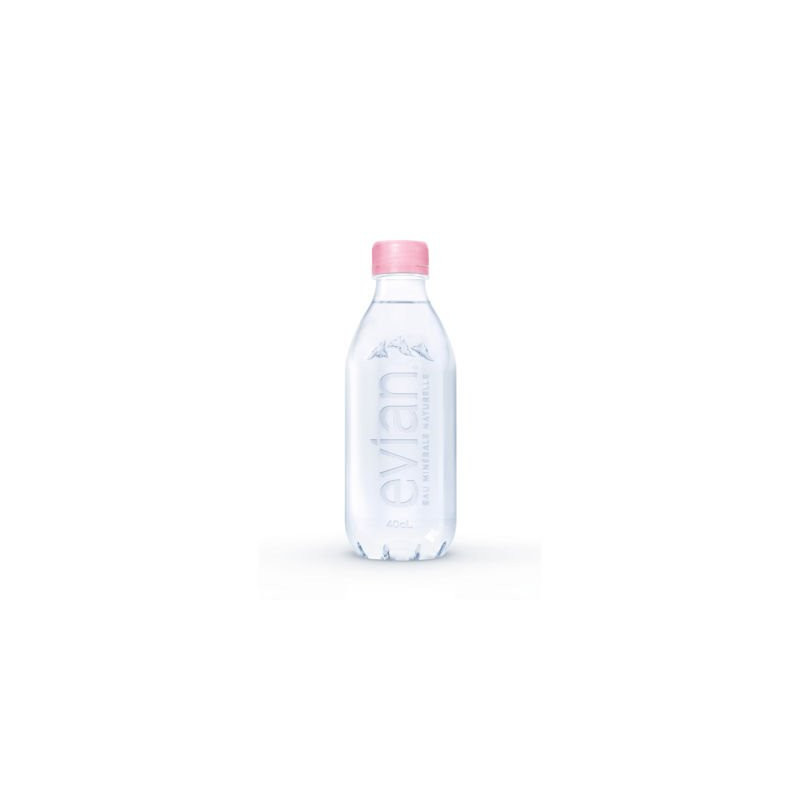 LOT DE 24 EVIAN NUDE 40 CL