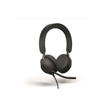 CASQUE EVOLVE2 40 DUO USB-A MS JABRA