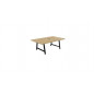 TABLE COHESION 200x120 -CHENE NEBR/NOIR