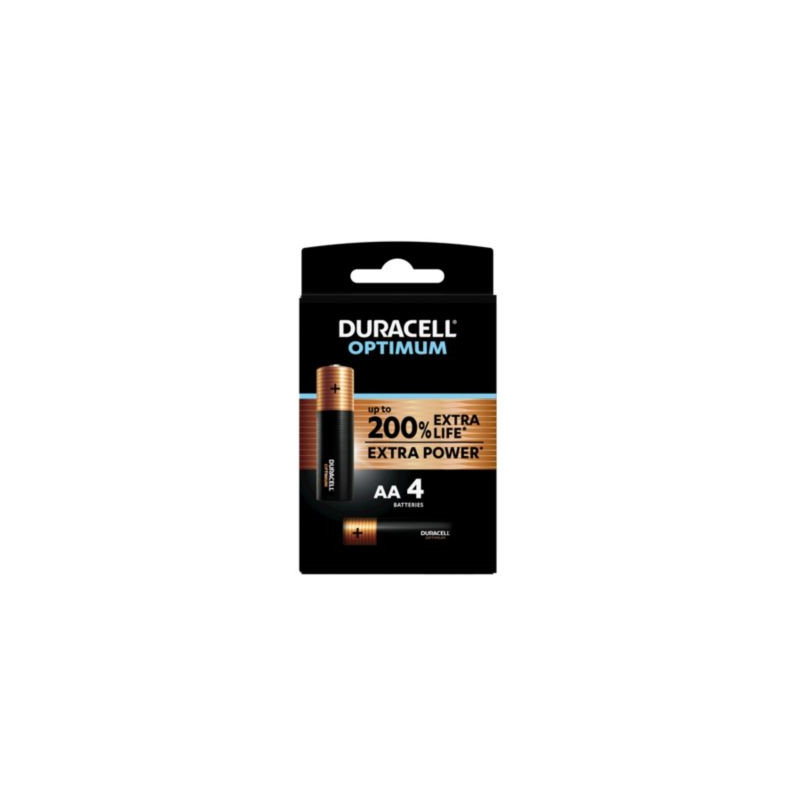 DURACELL OPTIMUM AA (LR06) 1,5 V X 4