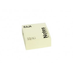 CUBE 400 NOTES RAJA JAUNE 76 X 76 MM