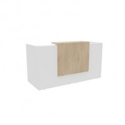 BANQUE AROLD 206 x 88 BLANC TOP ORME