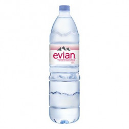 LOT 12 BOUTEILLES EVIAN 1,5L