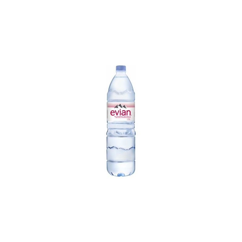 LOT 12 BOUTEILLES EVIAN 1,5L