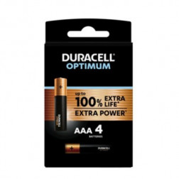 DURACELL OPTIMUM AAA (LR03) 1,5 V X 4