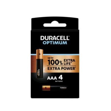 DURACELL OPTIMUM AAA (LR03) 1,5 V X 4