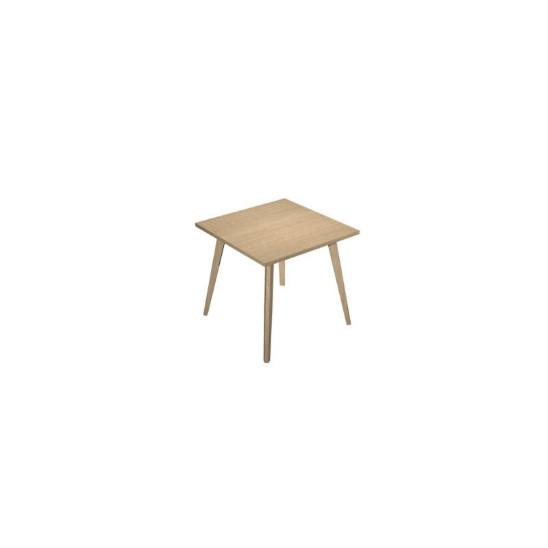 BUREAU HALDEN CHENE PIEDS BOIS 80X80