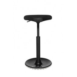 TABOURET ERGONOMIQUE POPSY NOIR