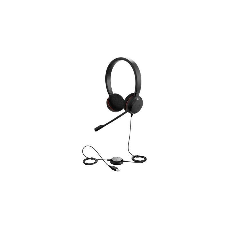 CASQUE EVOLVE 20 UC DUO USB MS JABRA