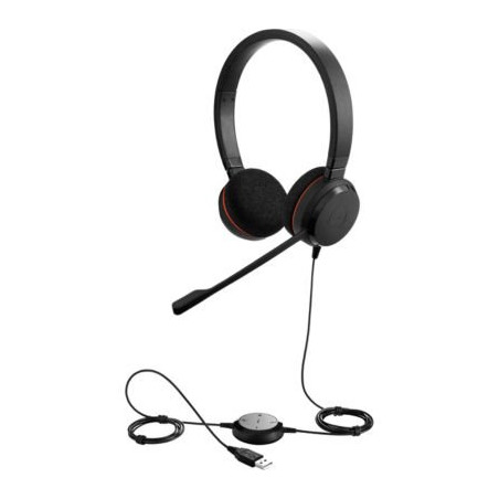 CASQUE EVOLVE 20 UC DUO USB MS JABRA