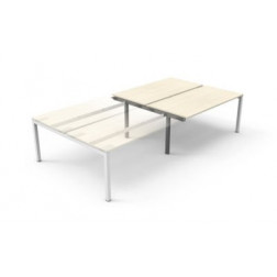 BENCH EMINENCE 140CM SUIVANT CHENE ALU