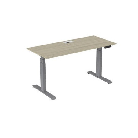 ACTIV'O 180X80 TOP ACCESS CHENE GRIS