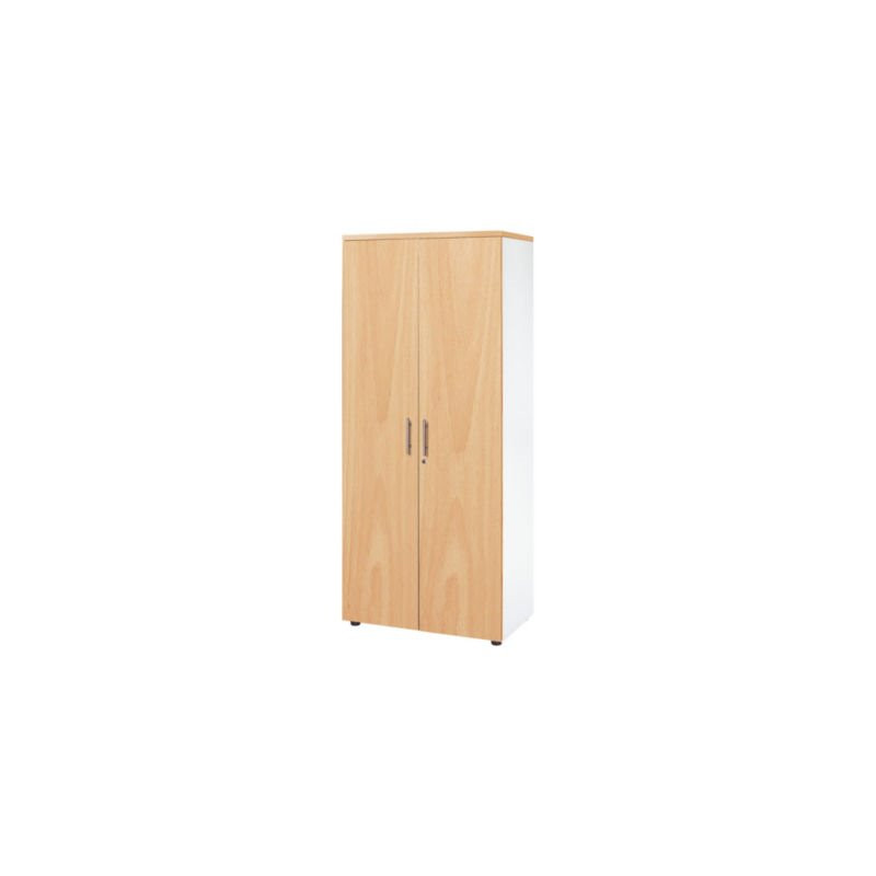 ARMOIRE ACTUAL H180 CM AVC PTES CHN BLC