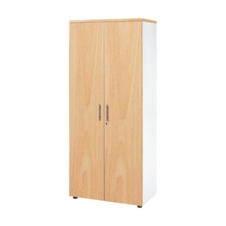 ARMOIRE ACTUAL H180 CM AVC PTES CHN BLC