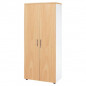 ARMOIRE ACTUAL H180 CM AVC PTES CHN BLC