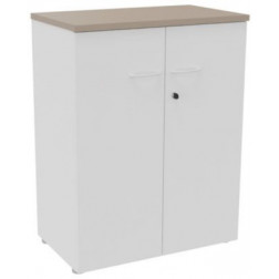 ARMOIRE H104 BLANC - TOP ARGILE PORTES