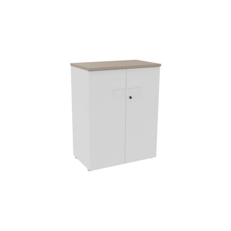 ARMOIRE H104 BLANC - TOP ARGILE PORTES