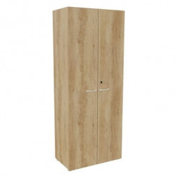 ARMOIRE H201 PTES BATTANTES CHENE NEBR