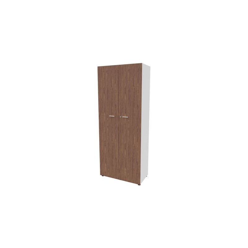 ARMOIRE HAUTE AROLD 214 NOYER/BLANC