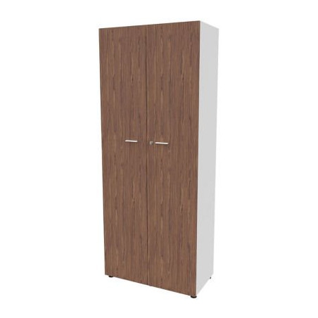 ARMOIRE HAUTE AROLD 214 NOYER/BLANC