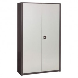 ARMOIRE PB CLASSTOUT 198X120CM ANT/ALU