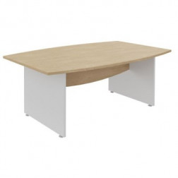 TABLE REUNION CHENE PIEDS BLANC