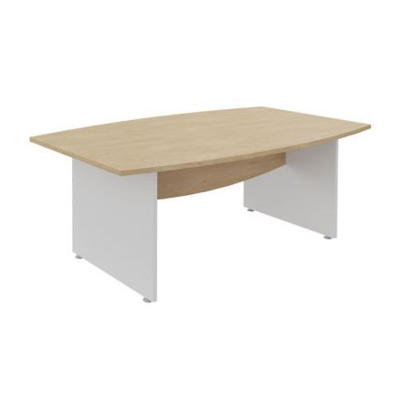 TABLE REUNION CHENE PIEDS BLANC