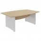 TABLE REUNION CHENE PIEDS BLANC