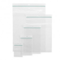 Assortiment de 1000 sachets plastique 50% recyclé zip 60 microns RAJA 