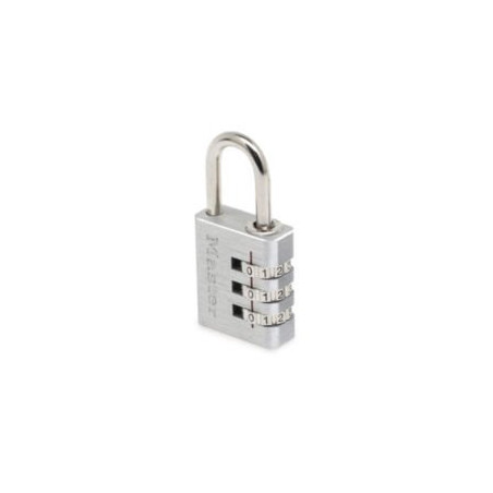 Cadenas à combinaison programmable aluminium Master Lock 30 mm