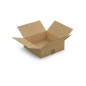 Caisse carton brune simple cannelure RAJA 20x20x11 cm