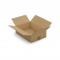 Caisse carton brune simple cannelure RAJA 20x20x11 cm