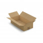 Caisse carton brune simple cannelure RAJA 20x20x11 cm