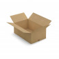 Caisse carton brune simple cannelure RAJA 20x20x11 cm