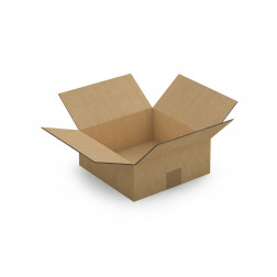 Caisse carton brune double cannelure RAJA 35x35x35 cm