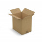 Caisse carton brune double cannelure RAJA 35x35x35 cm