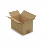 Caisse carton brune double cannelure RAJA 35x35x35 cm