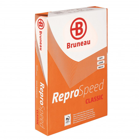 PAPIER A4 BLANC 80 G BRUNEAU REPROSPEED - RAMETTE DE 500 FEUILLES